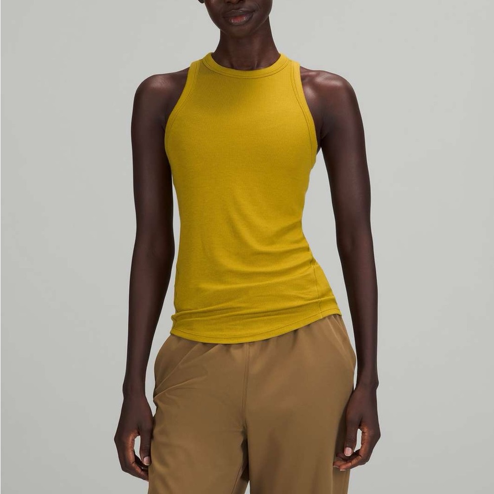 LULULEMON Hold Tight Tank Top in Auric Gold